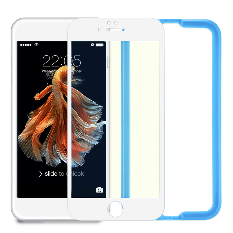  iPhone 6/6s Plus手机保护膜，全覆盖抗蓝光钢化玻璃膜  