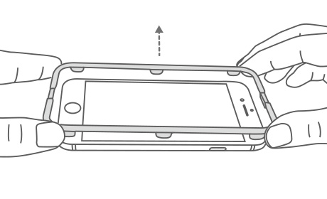 取下贴膜器即完成贴膜。,iPhone 6/6s手机保护膜，抗蓝光钢化玻璃膜