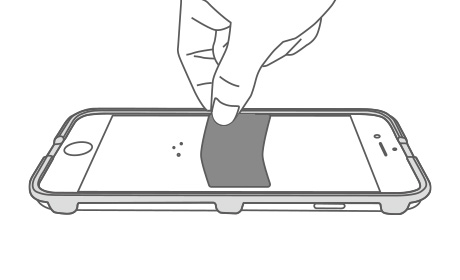 用除尘贴粘除局部遗漏的灰尘。,iPhone 6/6s手机保护膜，全覆盖高清钢化玻璃膜